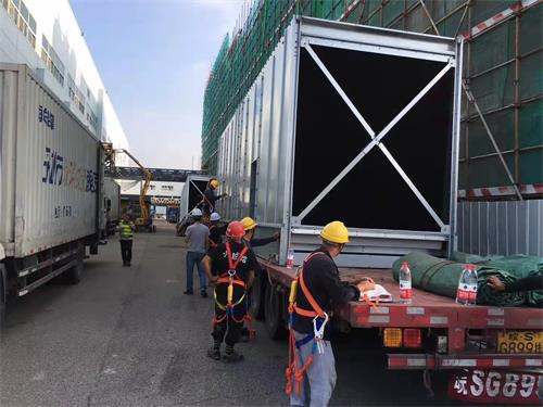 玻璃鋼冷卻塔的運行方式及工藝特點？圓形玻璃鋼冷卻塔填料